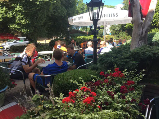 Heerlijk bijkomen op het terras