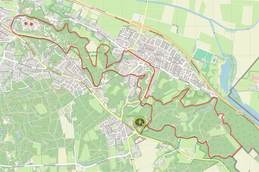 Ein Blick über die Elysäischen Felder zwischen Beek & Berg en Dal