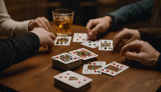 Ein schöner Raum für einen Abend mit dem Kartenspielclub.